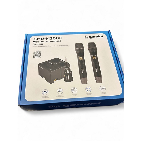 Used Gemini GMU-M200C Handheld Wireless System
