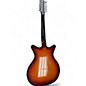 Used Danelectro  12-String 2 Tone Sunburst Solid Body Electric Guitar