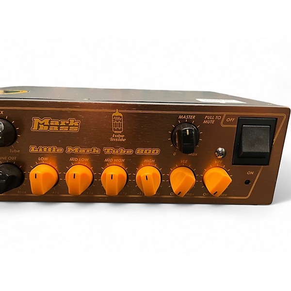 Used Markbass Little Mark Tube 800 Tube Bass Amp Head