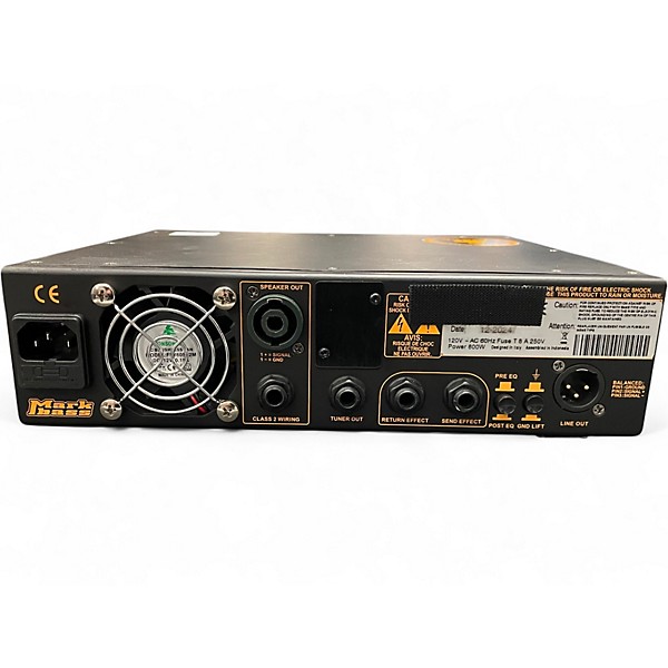 Used Markbass Little Mark Tube 800 Tube Bass Amp Head