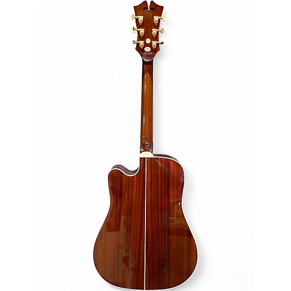 Used D'Angelico daasd400 2 Color Sunburst Acoustic Electric Guitar