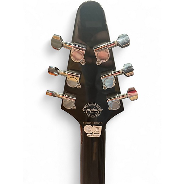 Used Epiphone PRO-1 Explorer metallic burst Solid Body Electric Guitar