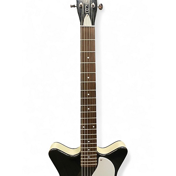 Used Danelectro '59M NOS+ Black Solid Body Electric Guitar