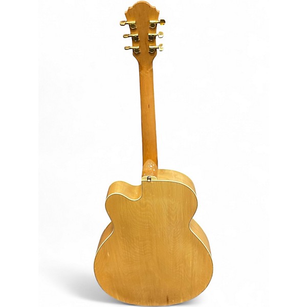 Used Oscar Schmidt OE40N Hollow Body Electric Guitar Natural Hollow Body Electric Guitar