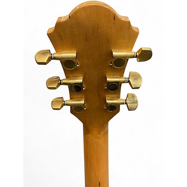 Used Oscar Schmidt OE40N Hollow Body Electric Guitar Natural Hollow Body Electric Guitar