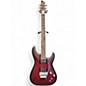 Used Schecter Guitar Research C1 Platinum FR Crimson Burst Solid Body Electric Guitar thumbnail