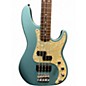 Used Fender American Deluxe Precision Bass Lake Placid Blue Electric Bass Guitar