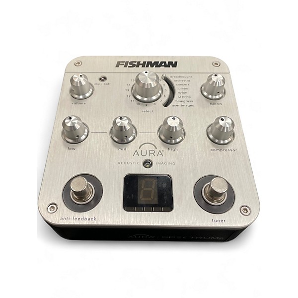 Used Fishman Aura Spectrum DI Imaging Guitar Preamp