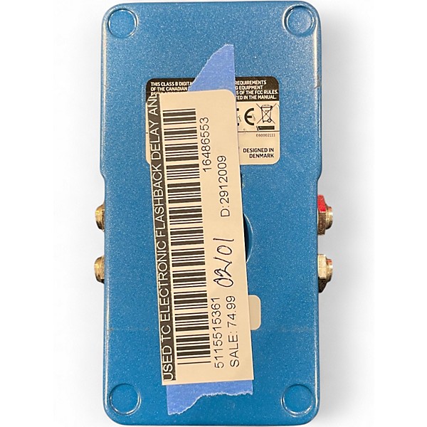 Used TC Electronic Flashback Delay And Looper Effect Pedal