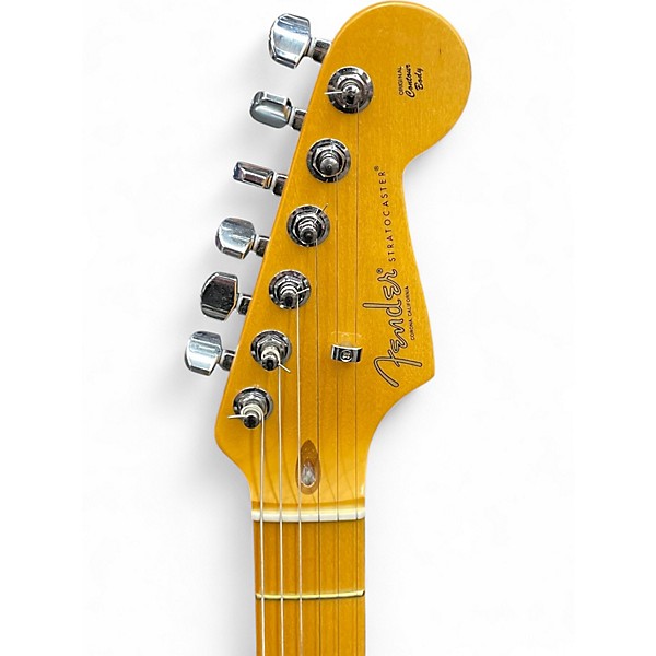 Used Fender American Professional II Stratocaster Black Solid Body Electric Guitar