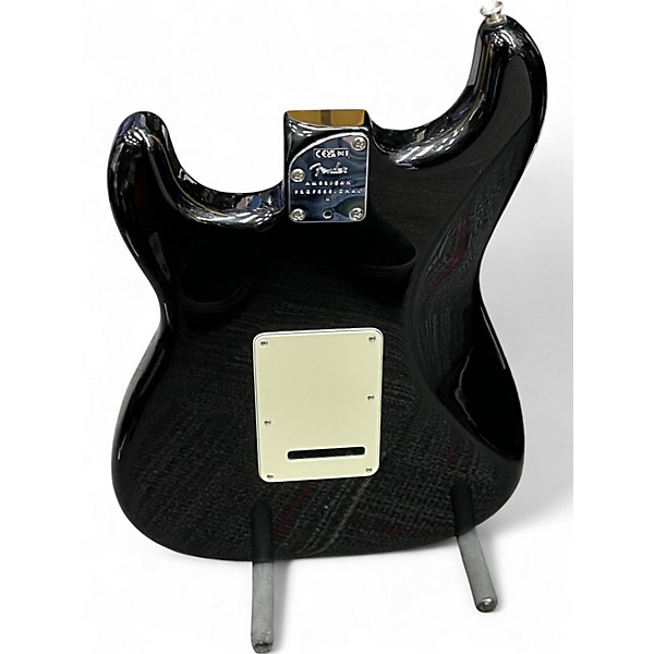 Used Fender American Professional II Stratocaster Black Solid Body Electric Guitar