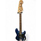 Used Squier Precision Bass Blue Electric Bass Guitar thumbnail