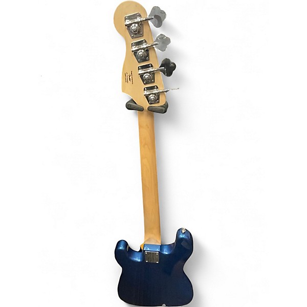Used Squier Precision Bass Blue Electric Bass Guitar