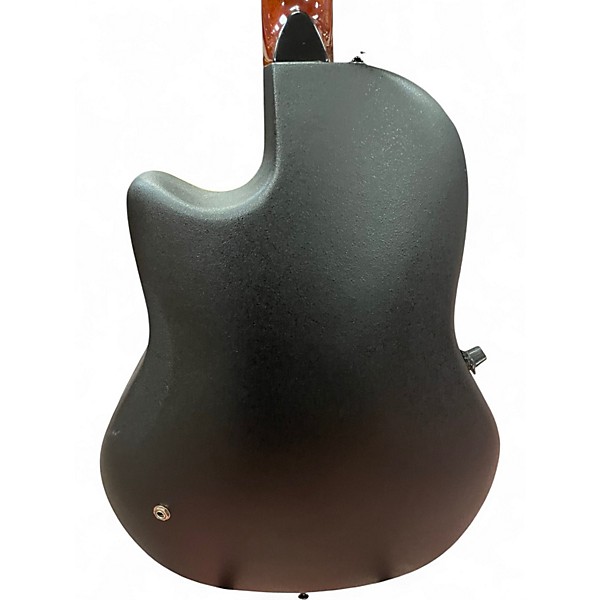 Used Ovation 1561 Balladeer Natural Acoustic Electric Guitar