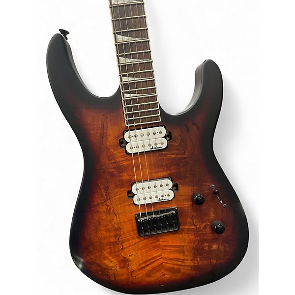 Used Jackson SLX Soloist Tobacco Burst Solid Body Electric Guitar