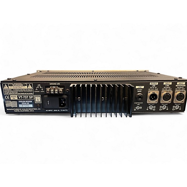 Used Avalon VT737SP Class A Mono Tube Microphone Preamp