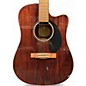 Used Fender cd60sce Mahogany Acoustic Electric Guitar