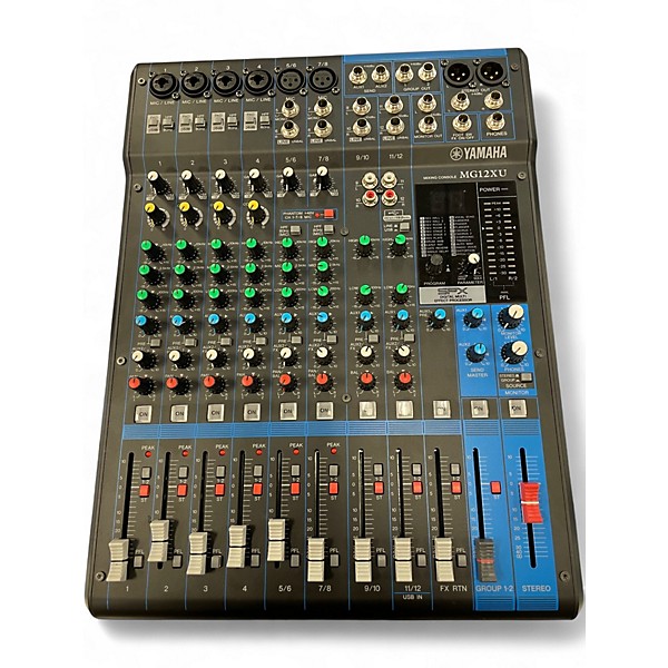 Used Yamaha MG12XU Unpowered Mixer