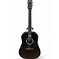 Used Martin Dx johnny cash Black Acoustic Electric Guitar thumbnail