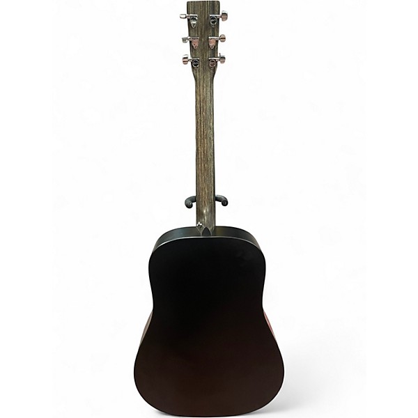 Used Martin Dx johnny cash Black Acoustic Electric Guitar