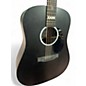 Used Martin Dx johnny cash Black Acoustic Electric Guitar