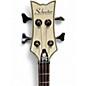 Used Schecter Guitar Research Diamond Series Off White Electric Bass Guitar