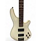 Used Schecter Guitar Research Diamond Series Off White Electric Bass Guitar