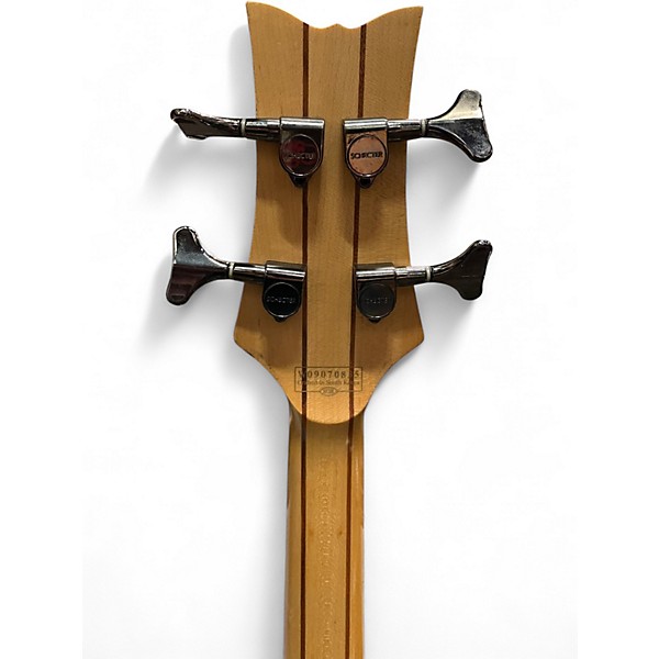 Used Schecter Guitar Research Diamond Series Off White Electric Bass Guitar