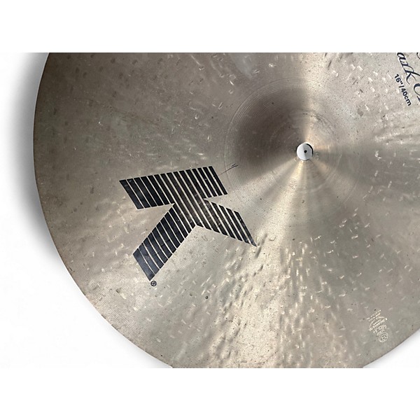 Used Zildjian 16in K Custom Dark Crash Cymbal