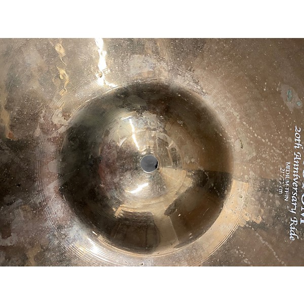 Used Zildjian 21in A Custom 20th Anniversary Ride Cymbal
