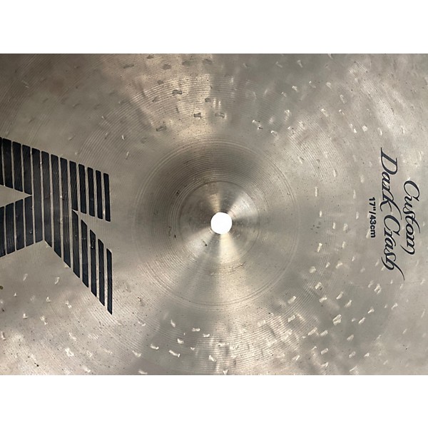 Used Zildjian 17in K Custom Dark Crash Cymbal