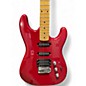 Used Squier Stratocaster II Contemporary Red Solid Body Electric Guitar