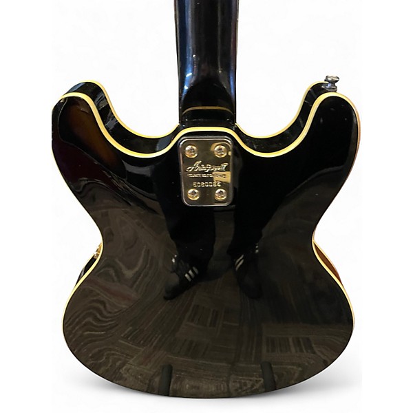 Used Aria Pro Ii TA60 Black Hollow Body Electric Guitar