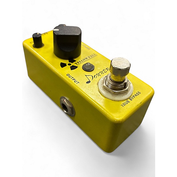 Used 2020s Donner Yellow Fall Effect Pedal