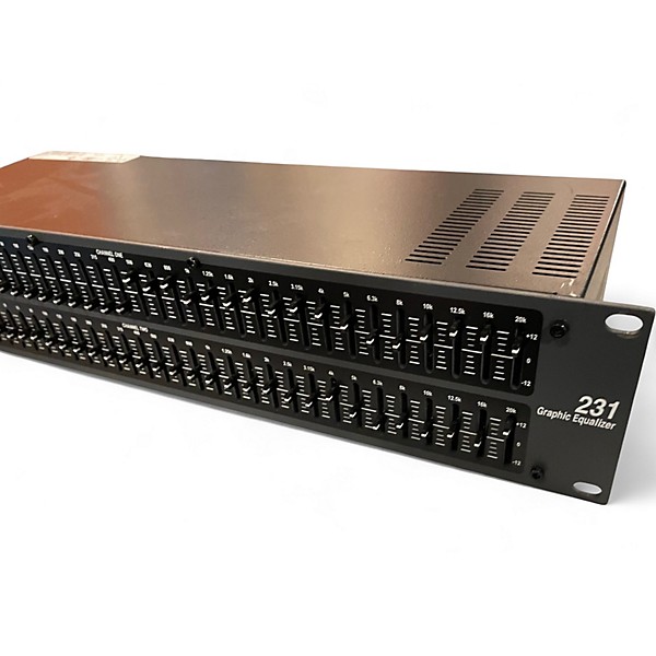 Used dbx 231 Dual 31-Band Graphic Equalizer