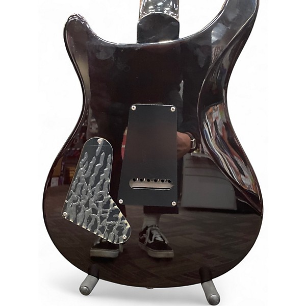 Used 2020 PRS SE Custom 24 35TH ANNIVERSARY Black and Gold Solid Body Electric Guitar