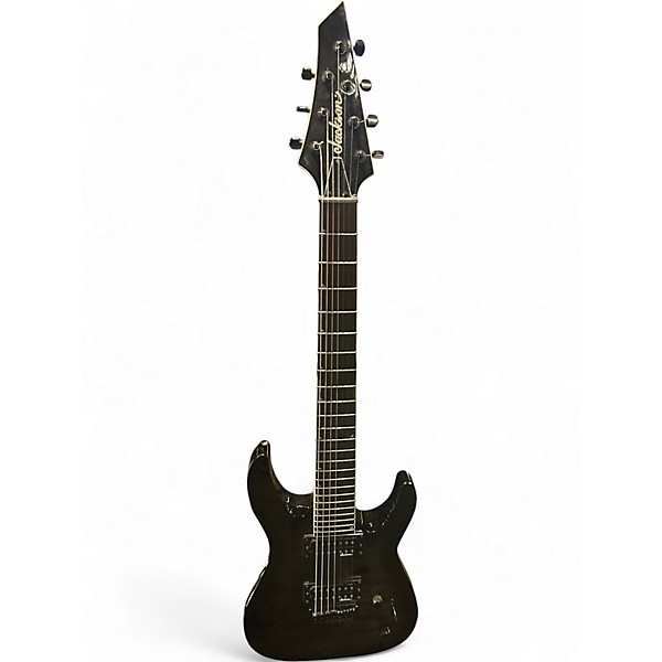 Used Jackson JS Series Dinky Arch Top JS22Q-7 DKA HT Transparent Black Burst Solid Body Electric Guitar