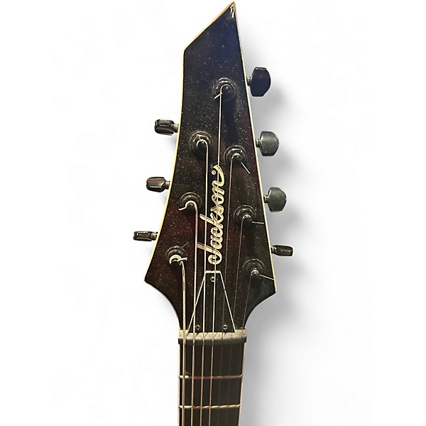 Used Jackson JS Series Dinky Arch Top JS22Q-7 DKA HT Transparent Black Burst Solid Body Electric Guitar