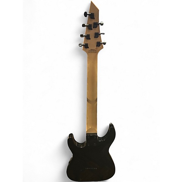 Used Jackson JS Series Dinky Arch Top JS22Q-7 DKA HT Transparent Black Burst Solid Body Electric Guitar