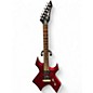 Used B.C. Rich Bronze Series Warlock Red Solid Body Electric Guitar thumbnail