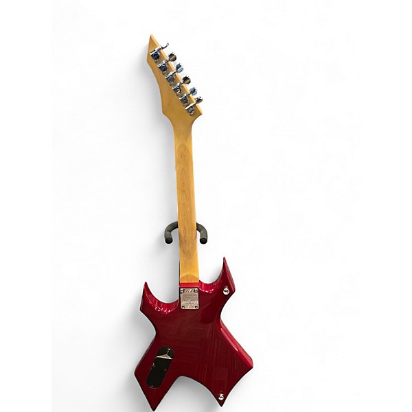 Used B.C. Rich Bronze Series Warlock Red Solid Body Electric Guitar