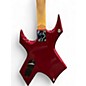 Used B.C. Rich Bronze Series Warlock Red Solid Body Electric Guitar