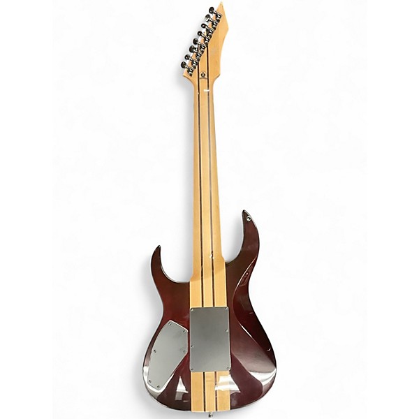 Used B.C. Rich SHREDZILLA 8 STRING RED Solid Body Electric Guitar