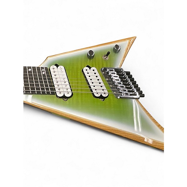 Used Ormsby METAL V GTR PINE LIME Solid Body Electric Guitar