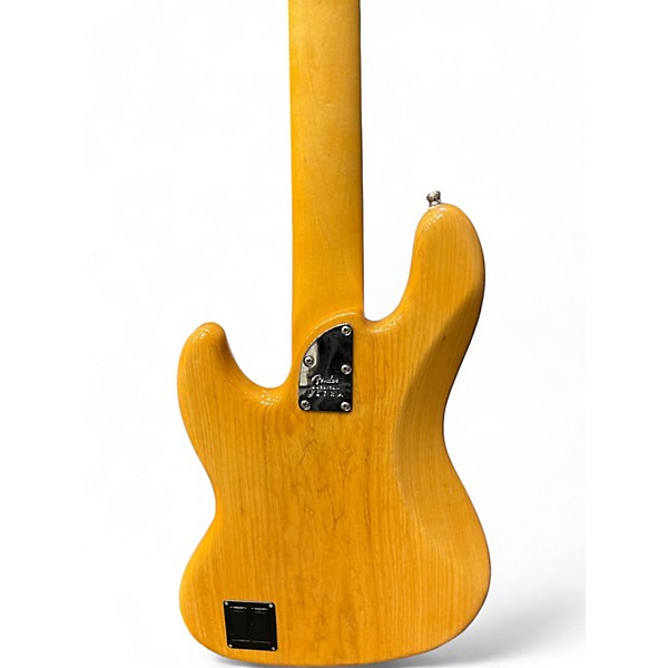 Used Fender AMERICAN ULTRA 5 STRING BASS Natural Electric Bass Guitar