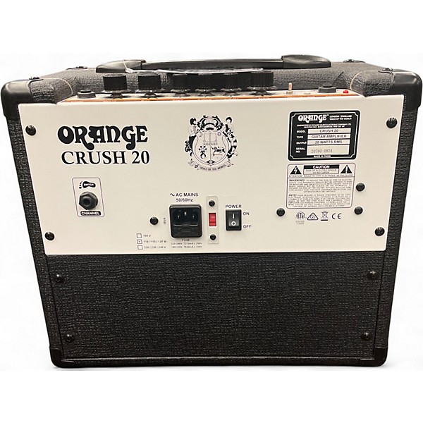 Used Orange Amplifiers Crush 20 20W 1x8 Guitar Combo Amp