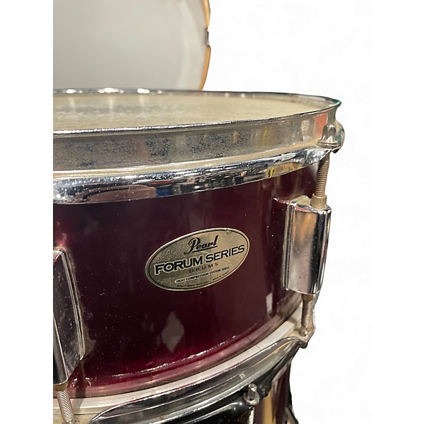 Used Pearl 5.5X14 Forum Series Snare RED Drum