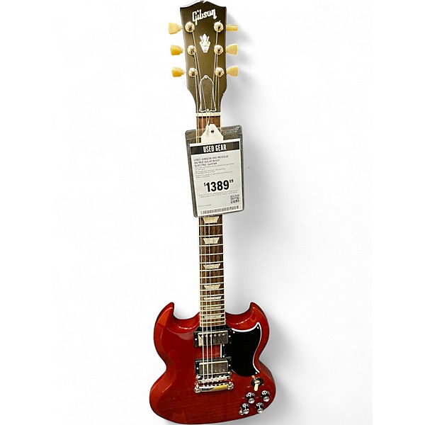 Used Gibson 1961 Reissue SG Red Solid Body Electric Guitar