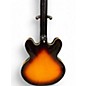Used Epiphone Sheraton II Left Handed Vintage Sunburst Hollow Body Electric Guitar