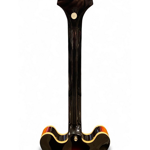 Used Epiphone Sheraton II Left Handed Vintage Sunburst Hollow Body Electric Guitar